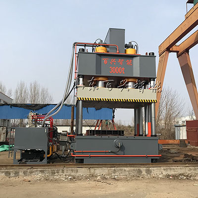 百興智能3000噸SMC衛浴液壓機