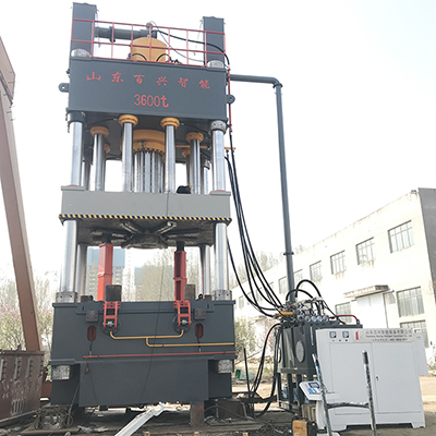 百興智能3600噸封頭模壓機