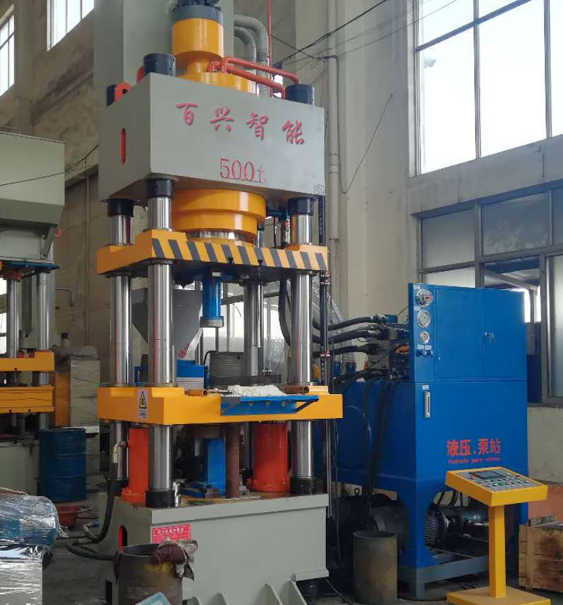 500噸鹽磚成型液壓機