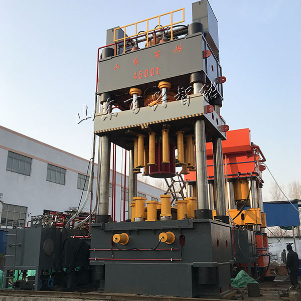 百興封頭拉伸機